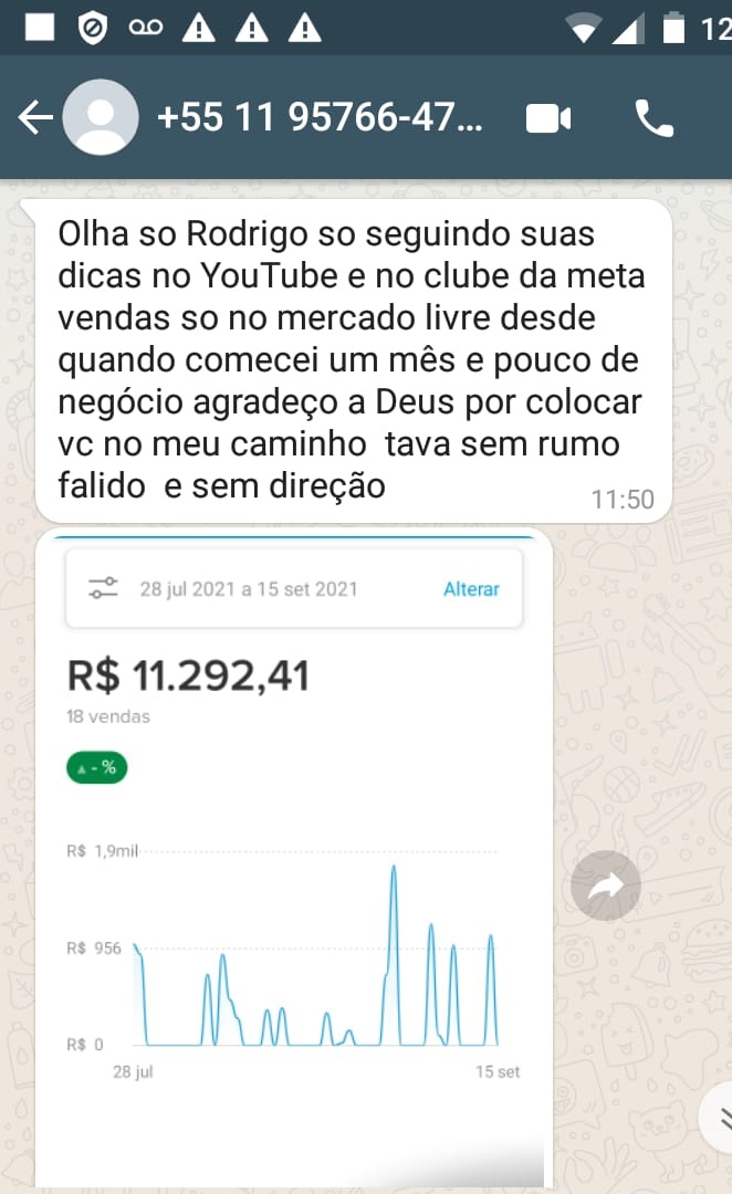 Carlos WhatsApp 11 mil reais